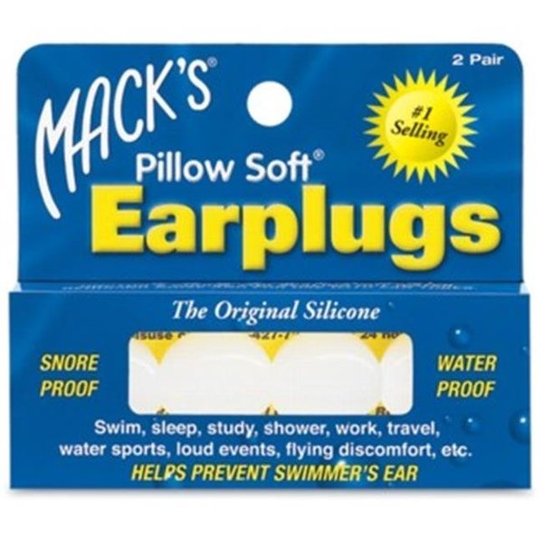 Macks Macks 360003 Pillow Soft Earplug - 2 Pair 360003